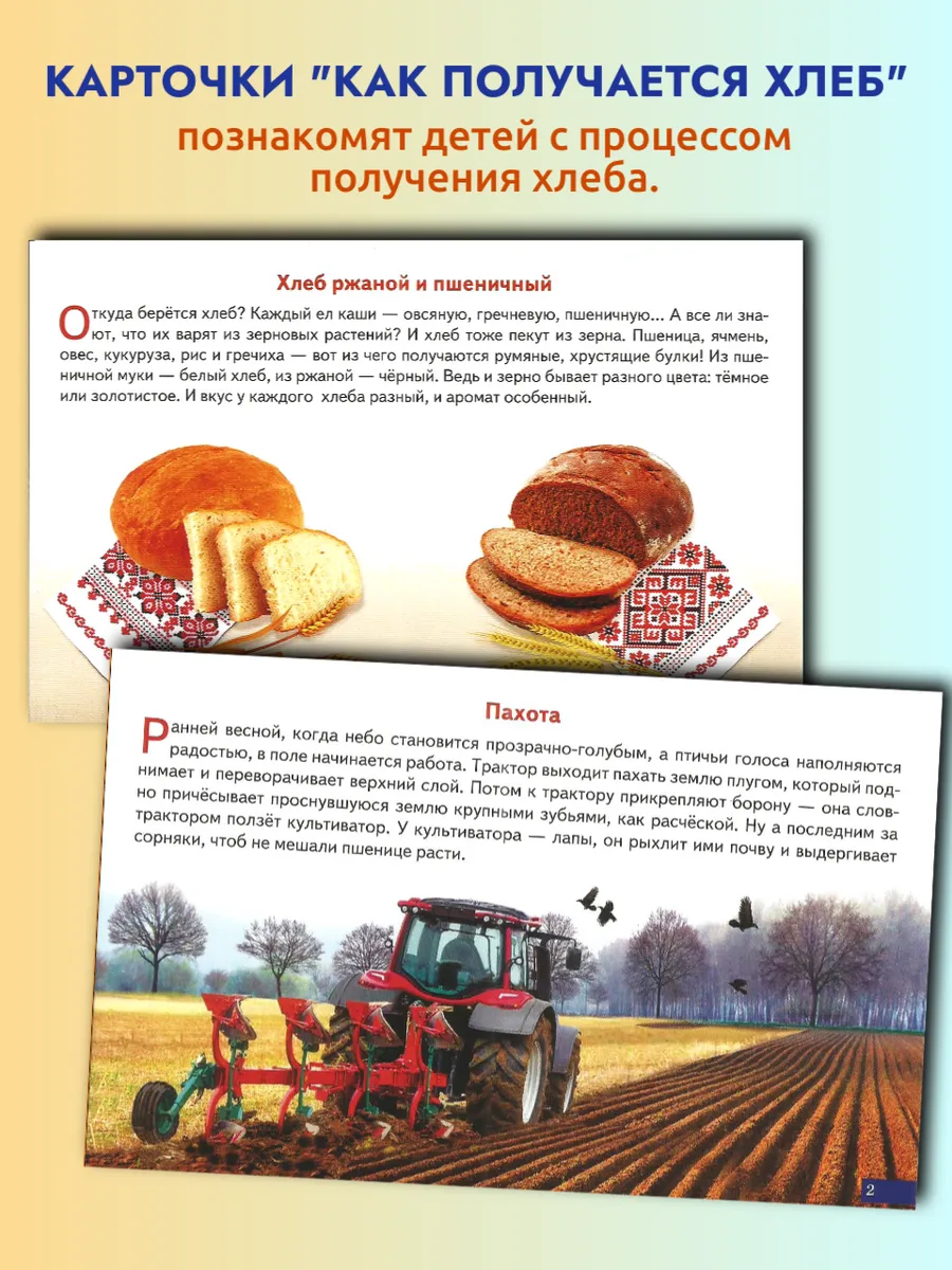 Карточки Хлеб