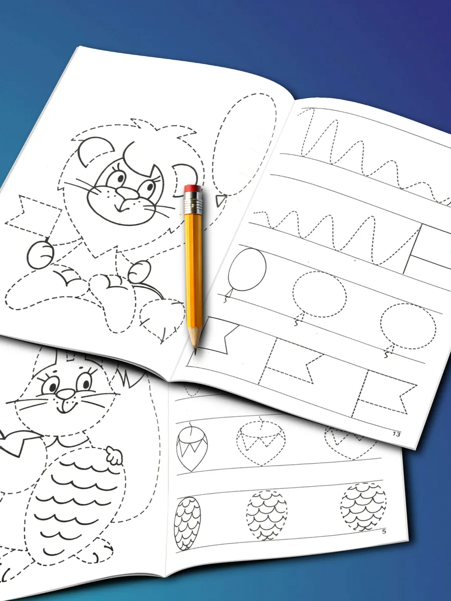 Мои первые прописи 3-4 года Рабочая тетрадь