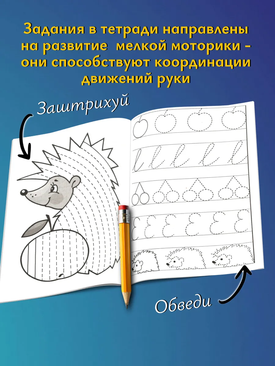 Мои первые прописи 4-5 лет Рабочая тетрадь