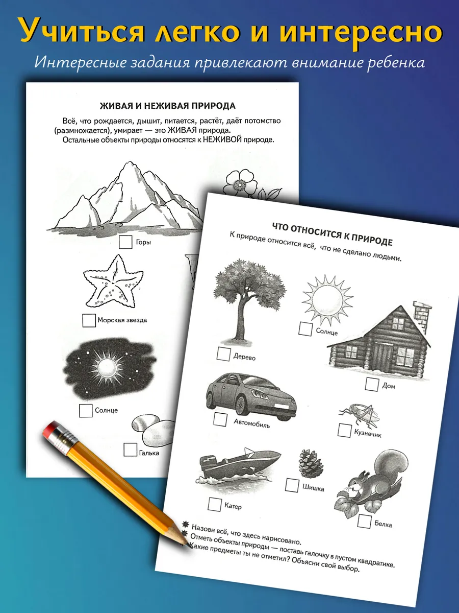 Окружающий мир 5-6 лет Рабочая тетрадь